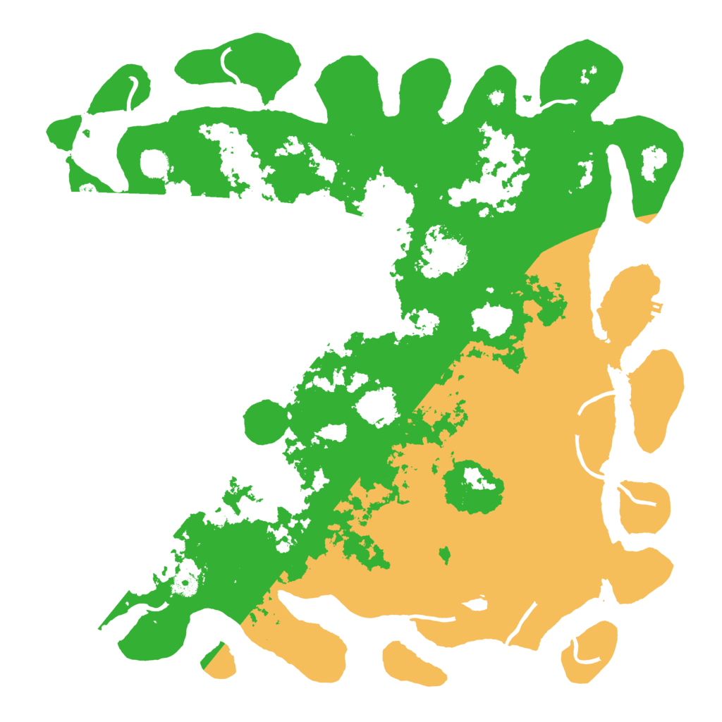 Biome Rust Map: Procedural Map, Size: 4500, Seed: 271430208