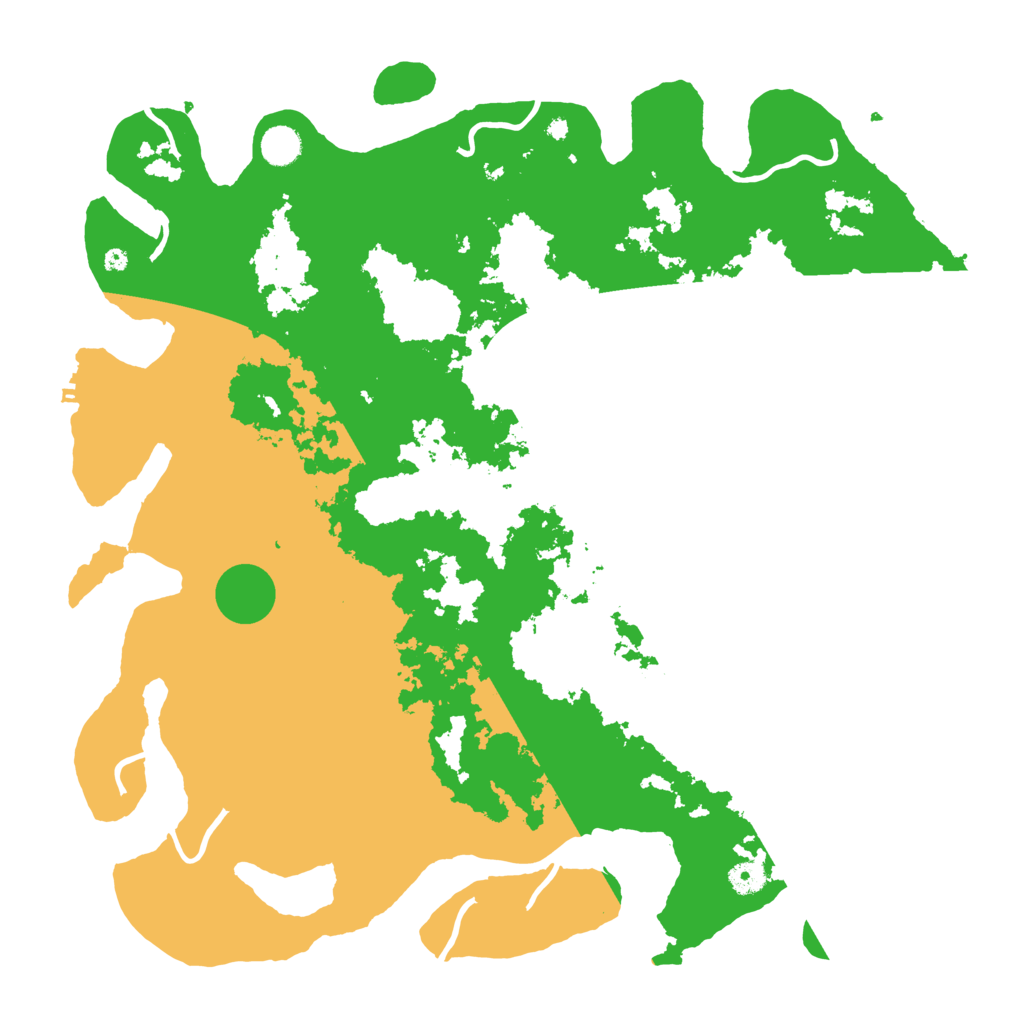 Biome Rust Map: Procedural Map, Size: 4500, Seed: 86786