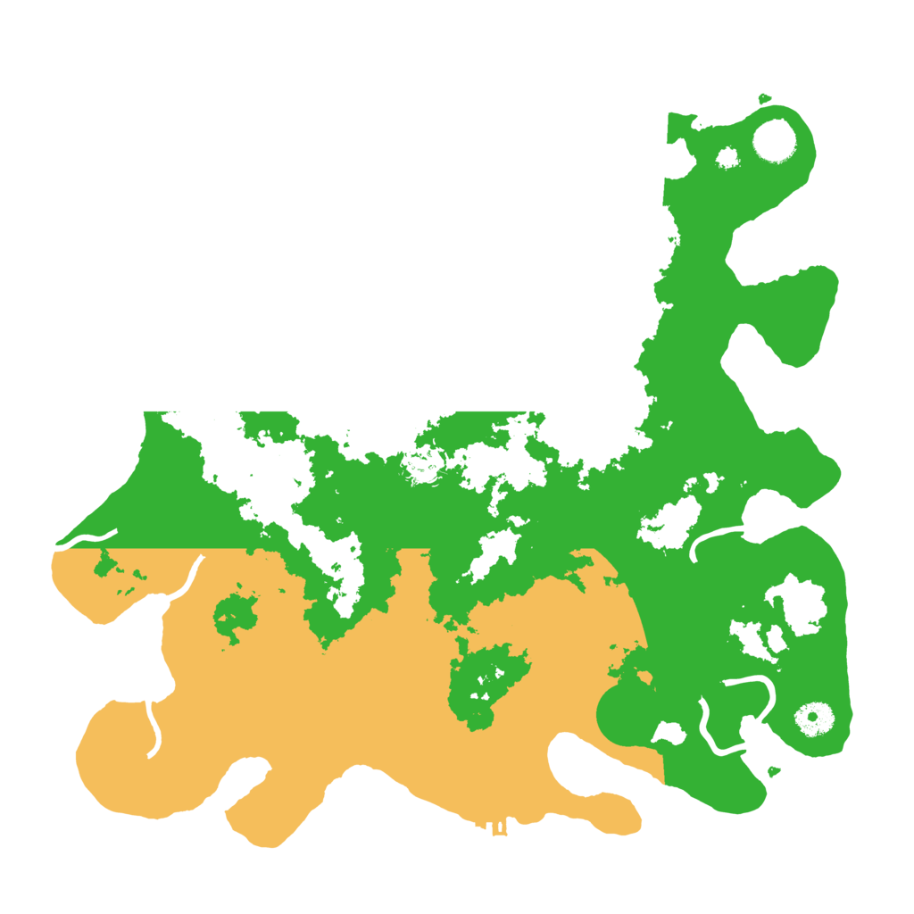 Biome Rust Map: Procedural Map, Size: 3800, Seed: 123321456