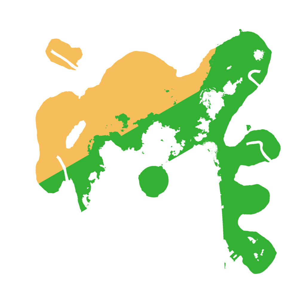 Biome Rust Map: Procedural Map, Size: 2750, Seed: 634552