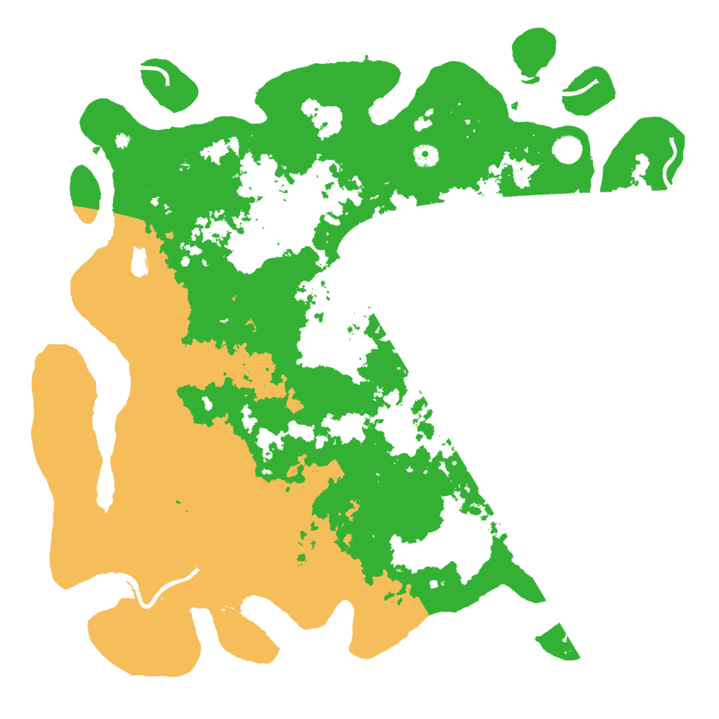 Biome Rust Map: Procedural Map, Size: 4500, Seed: 1640