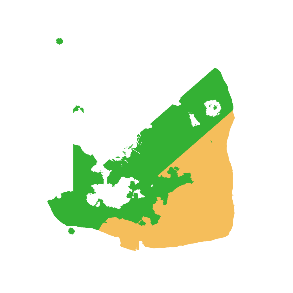 Biome Rust Map: Procedural Map, Size: 1800, Seed: 22477