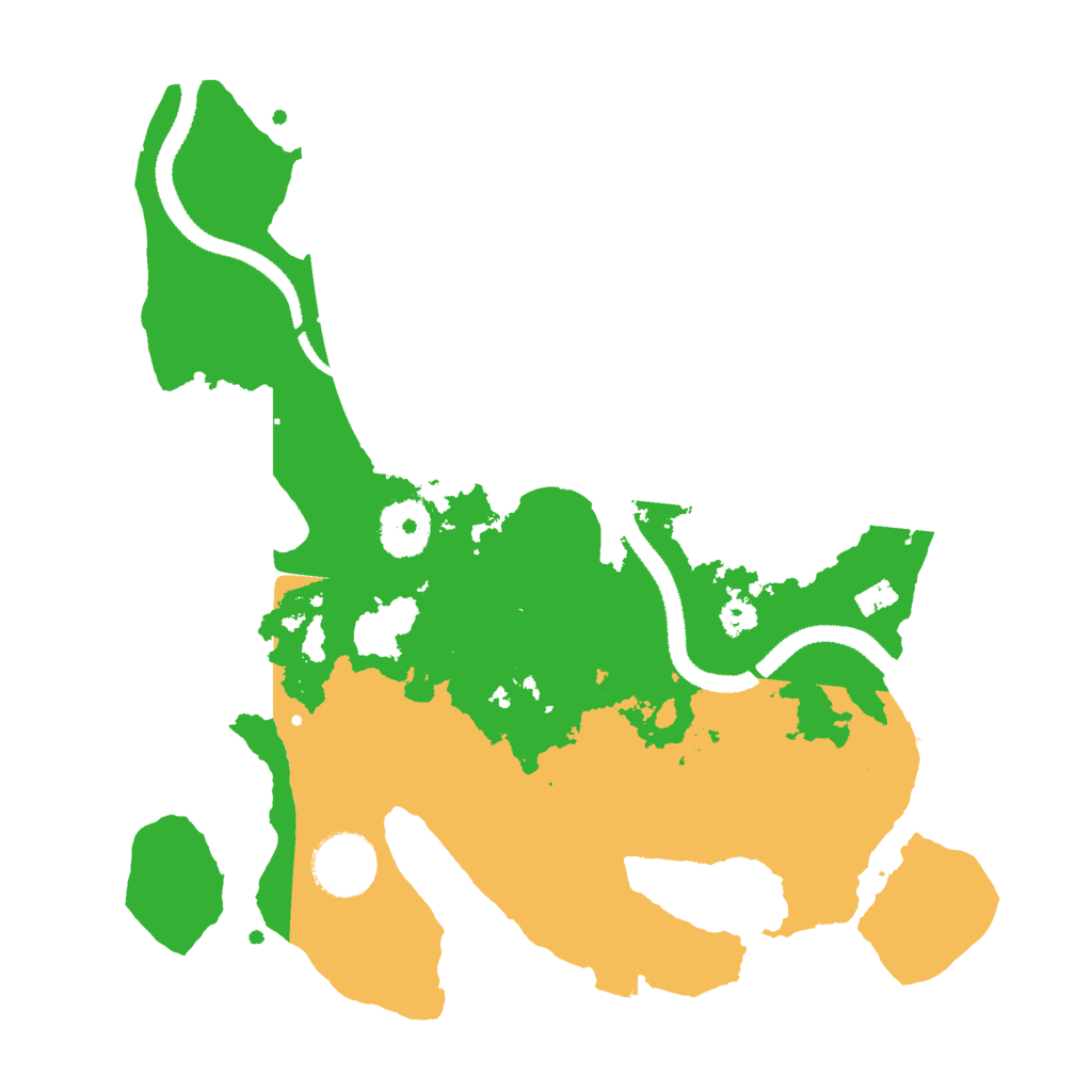 Biome Rust Map: Procedural Map, Size: 3000, Seed: 1683495