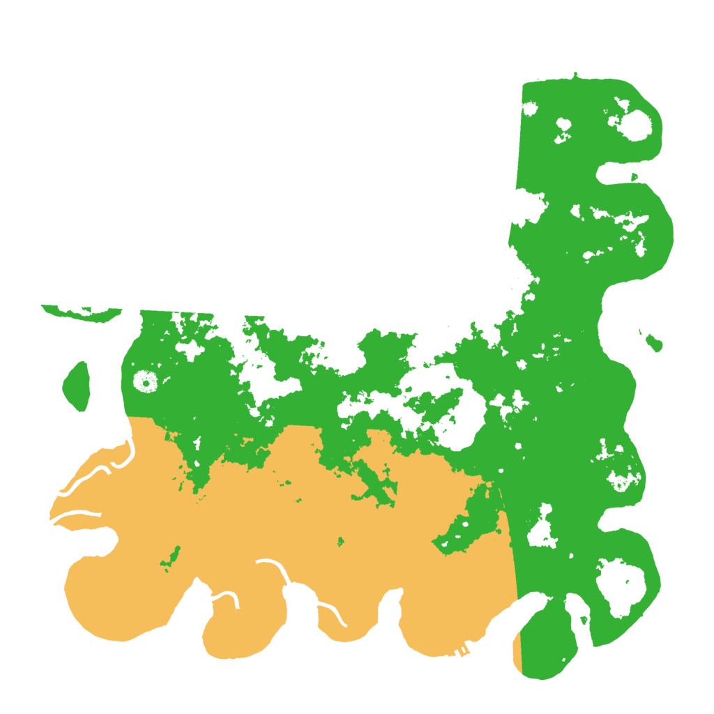 Biome Rust Map: Procedural Map, Size: 4500, Seed: 134471712