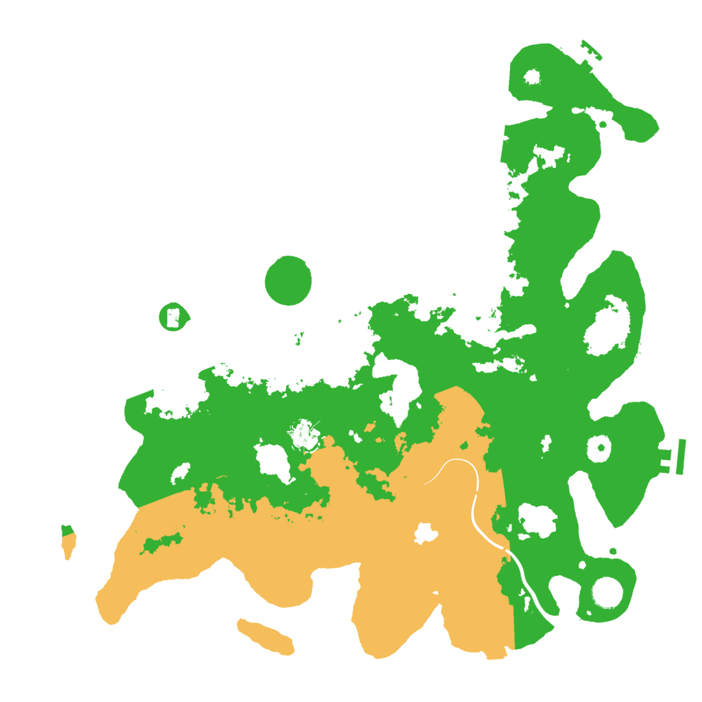 Biome Rust Map: Procedural Map, Size: 4000, Seed: 154502800