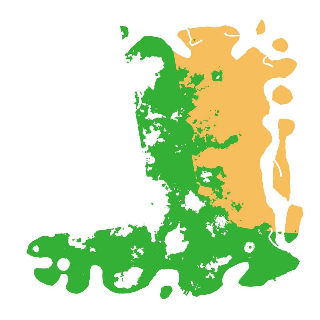 Biome Rust Map: Procedural Map, Size: 4500, Seed: 7500