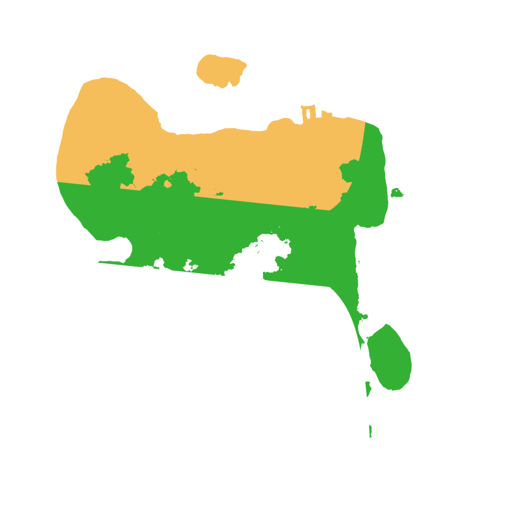 Biome Rust Map: Procedural Map, Size: 2200, Seed: 6942