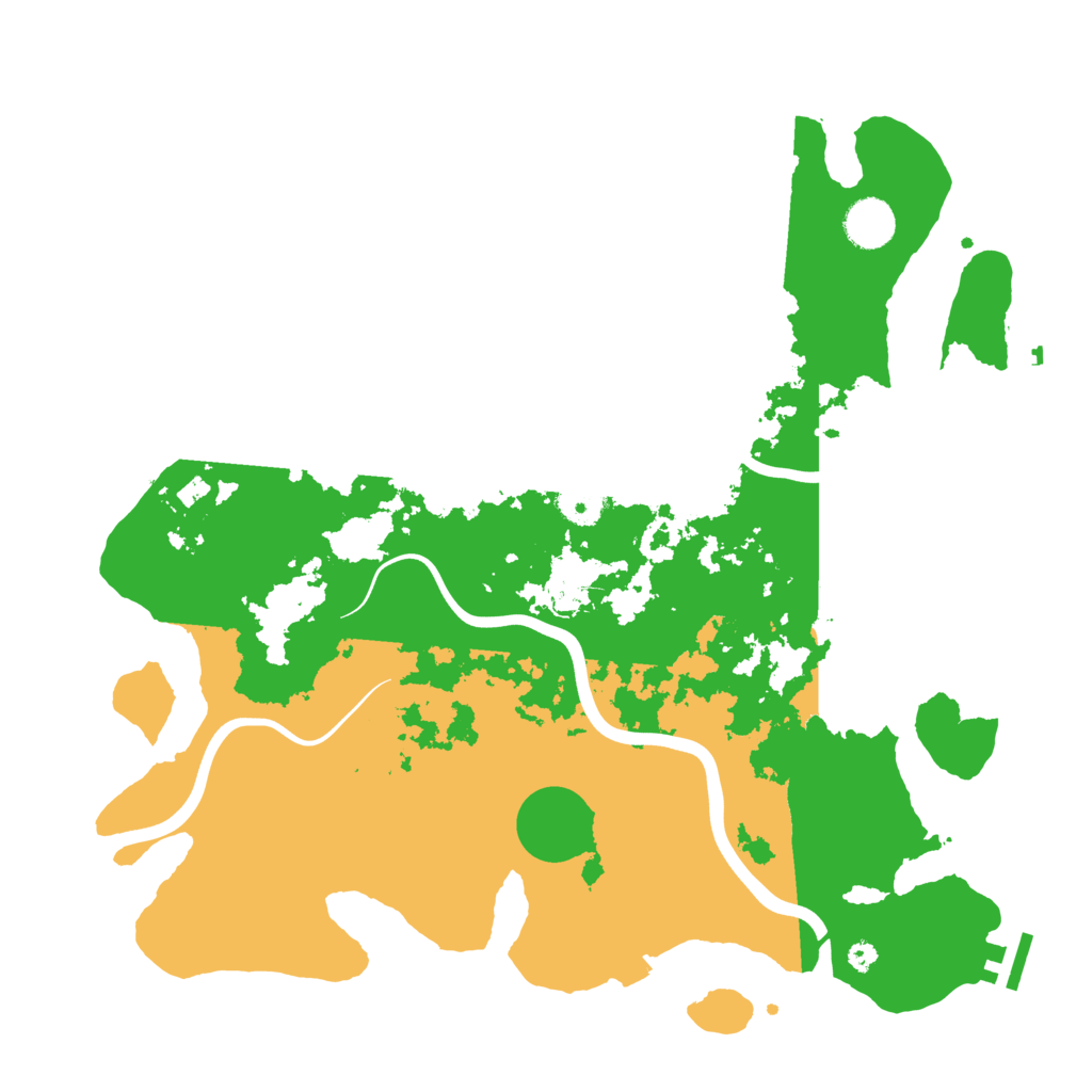 Biome Rust Map: Procedural Map, Size: 3800, Seed: 1496631