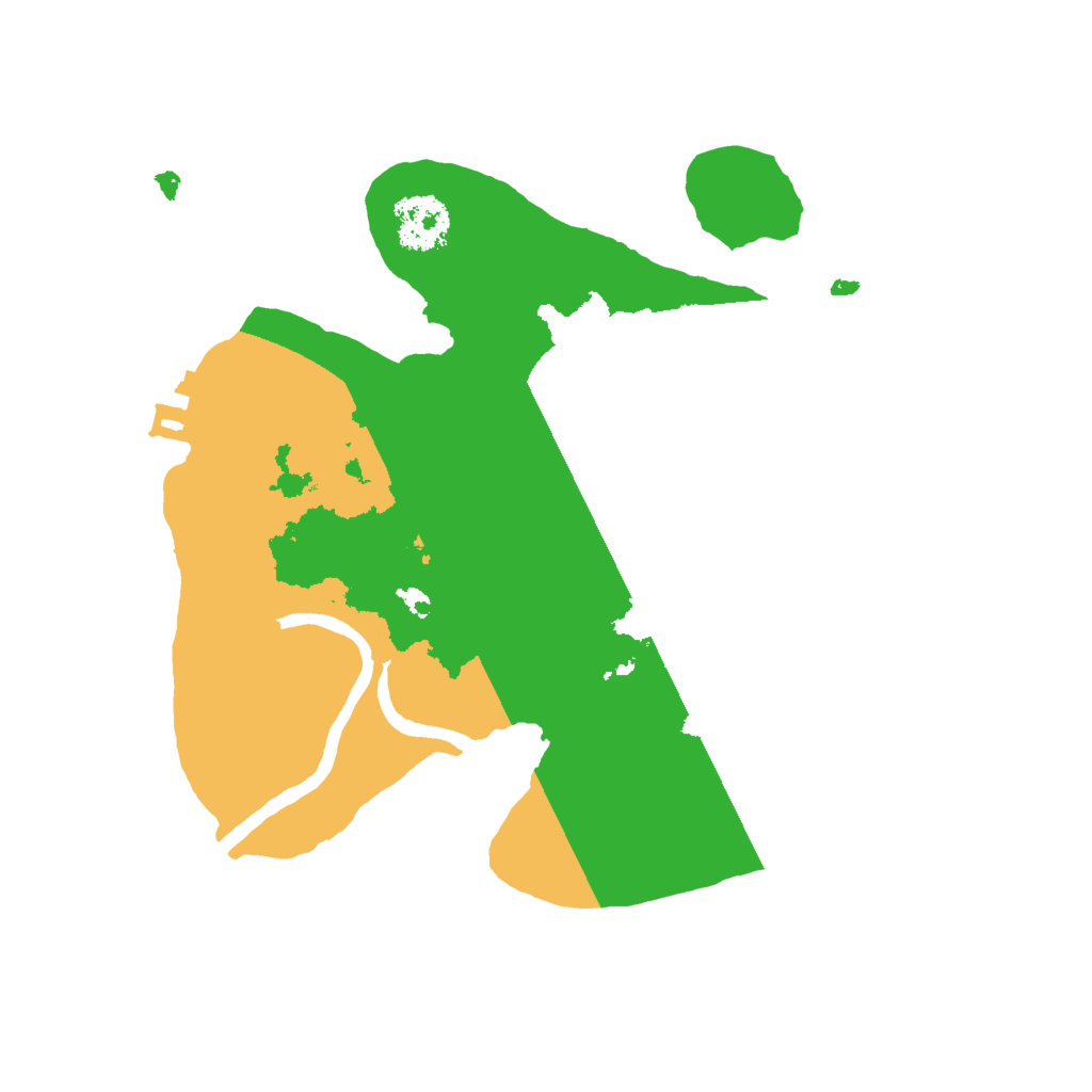 Biome Rust Map: Procedural Map, Size: 2000, Seed: 1717629045