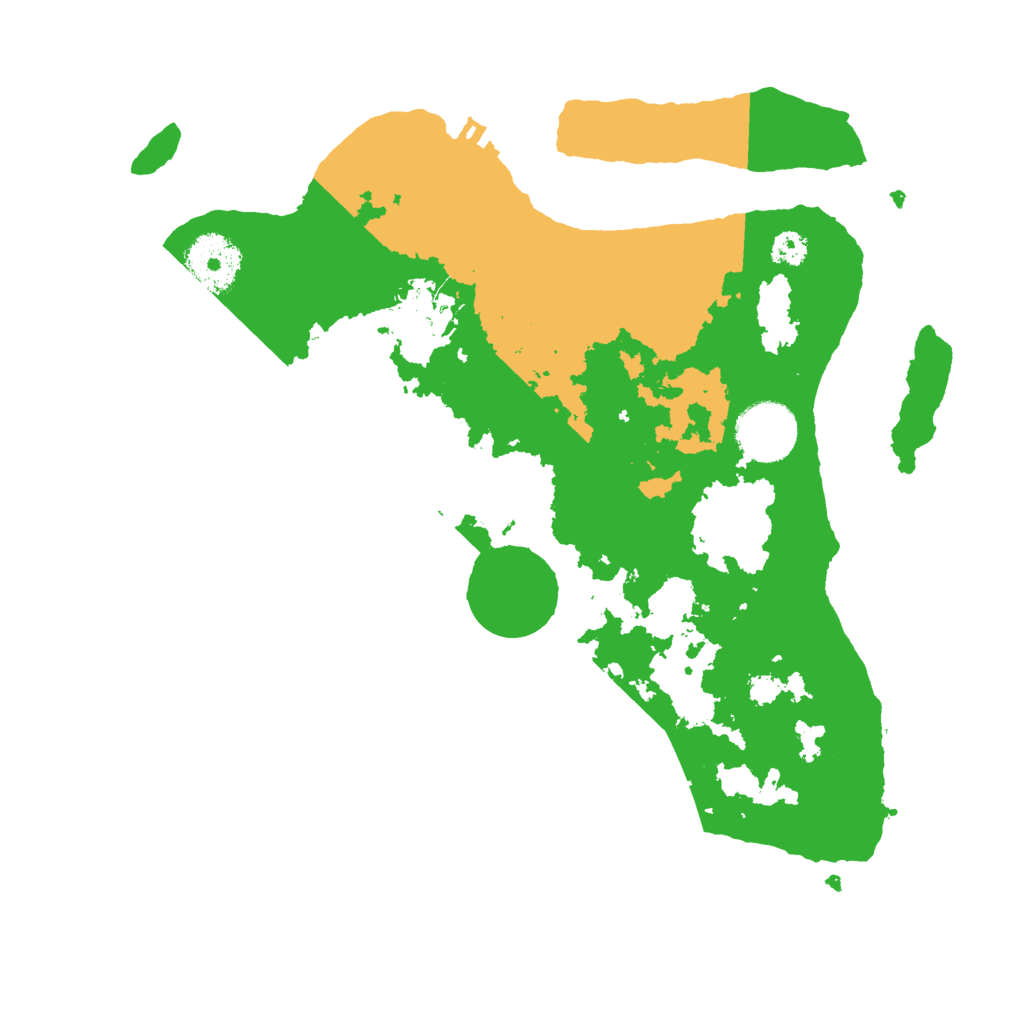 Biome Rust Map: Procedural Map, Size: 3000, Seed: 1919031776