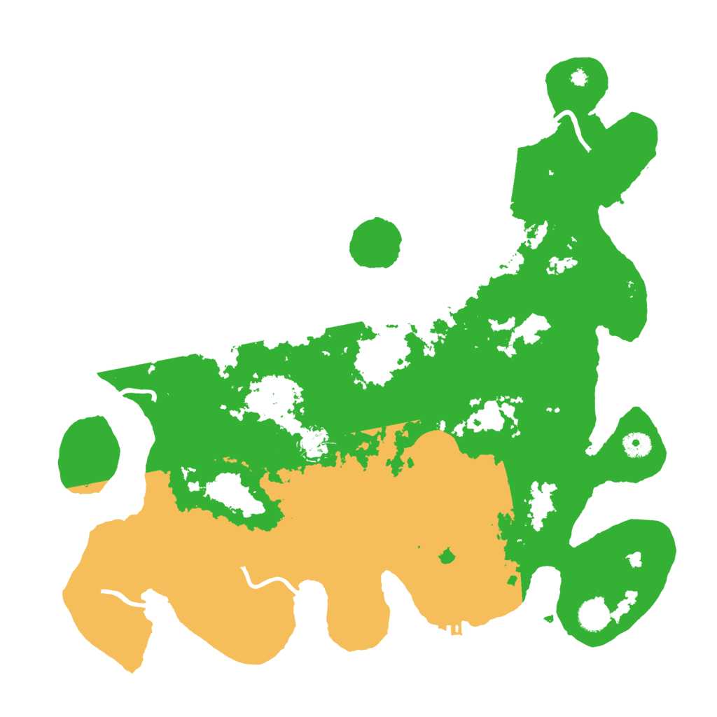 Biome Rust Map: Procedural Map, Size: 4000, Seed: 49999