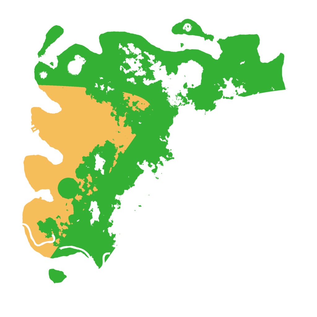 Biome Rust Map: Procedural Map, Size: 4000, Seed: 441910