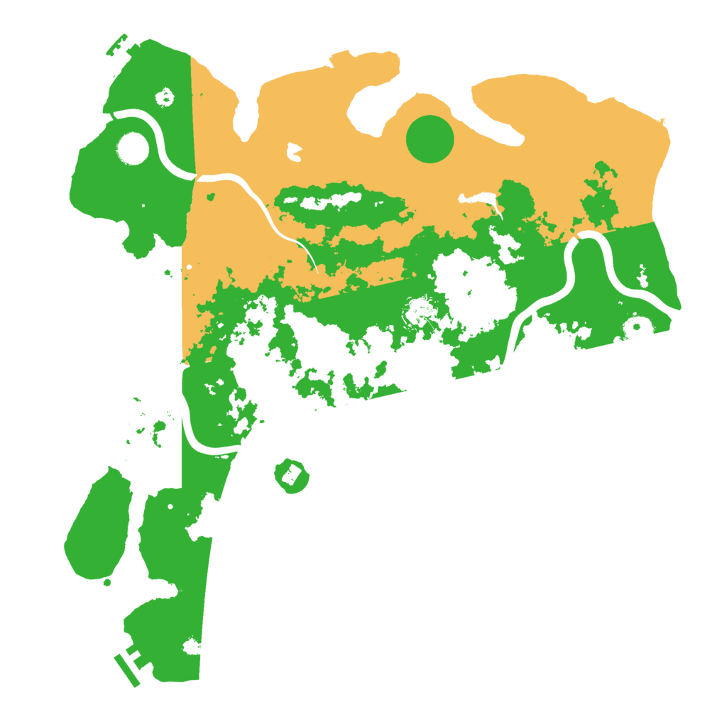 Biome Rust Map: Procedural Map, Size: 4000, Seed: 979642149