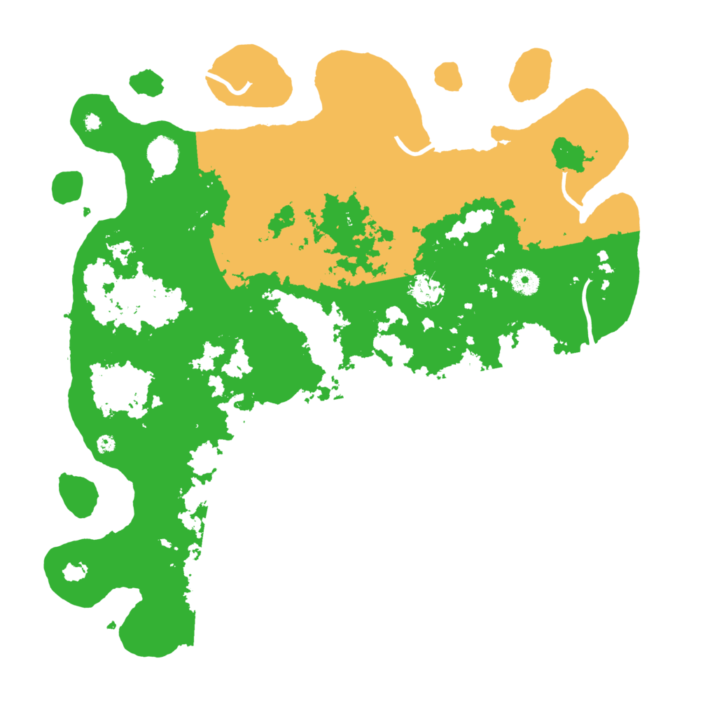 Biome Rust Map: Procedural Map, Size: 4000, Seed: 57852928