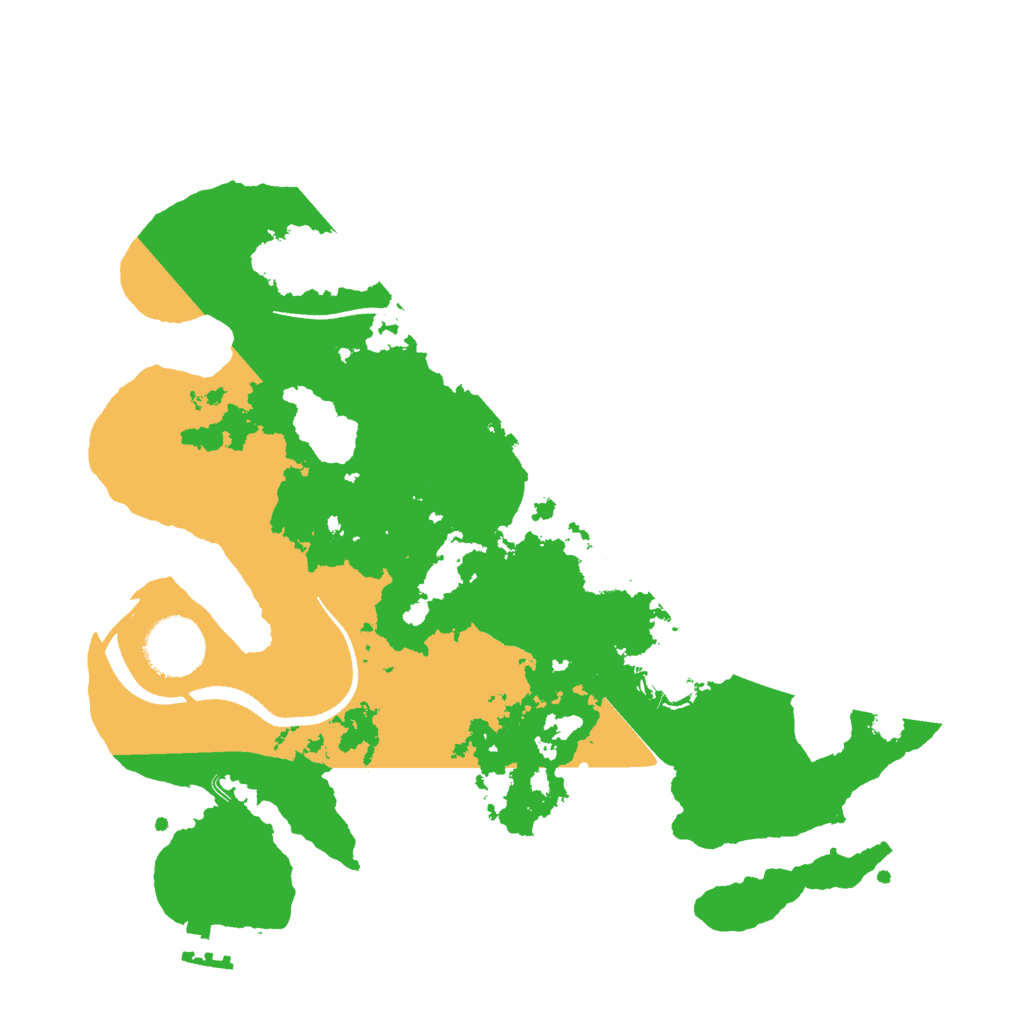 Biome Rust Map: Procedural Map, Size: 3000, Seed: 1870925971