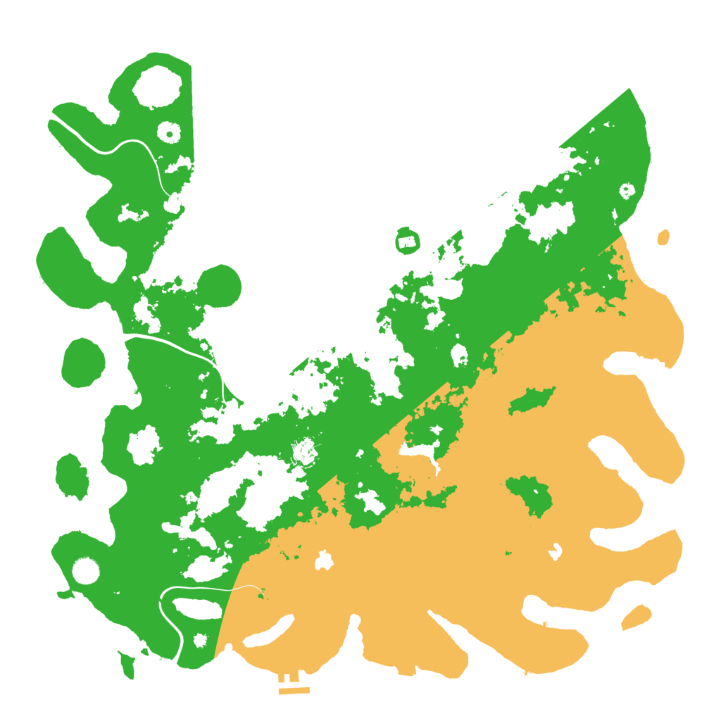Biome Rust Map: Procedural Map, Size: 4700, Seed: 13256145