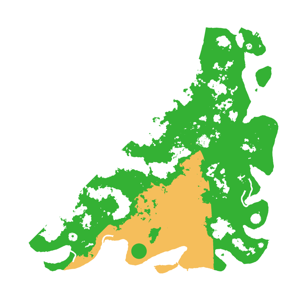 Biome Rust Map: Procedural Map, Size: 5000, Seed: 9841561