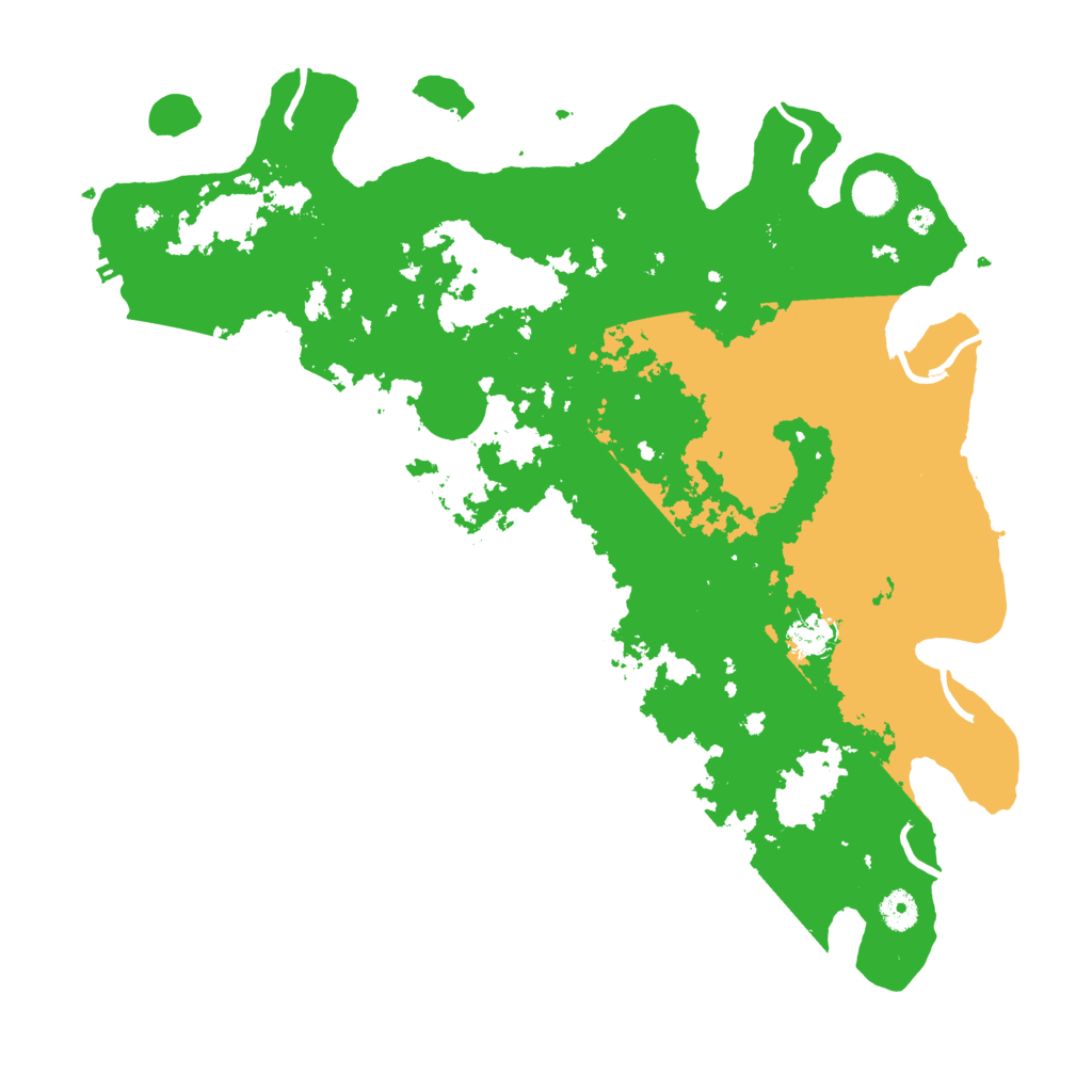 Biome Rust Map: Procedural Map, Size: 4250, Seed: 1234322