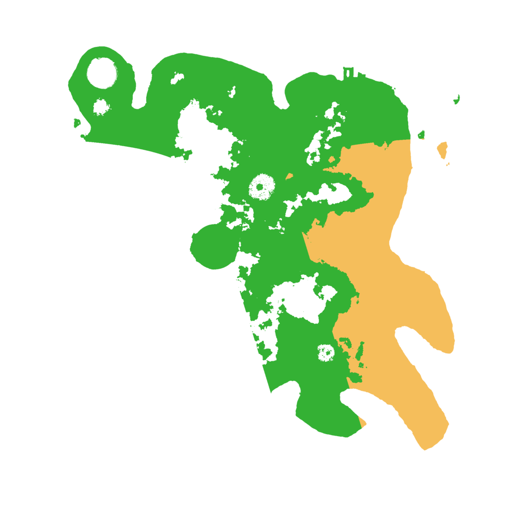 Biome Rust Map: Procedural Map, Size: 3000, Seed: 1458213763