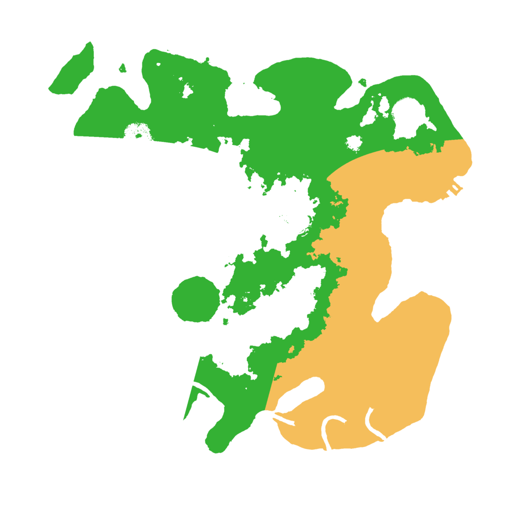 Biome Rust Map: Procedural Map, Size: 3000, Seed: 3476910