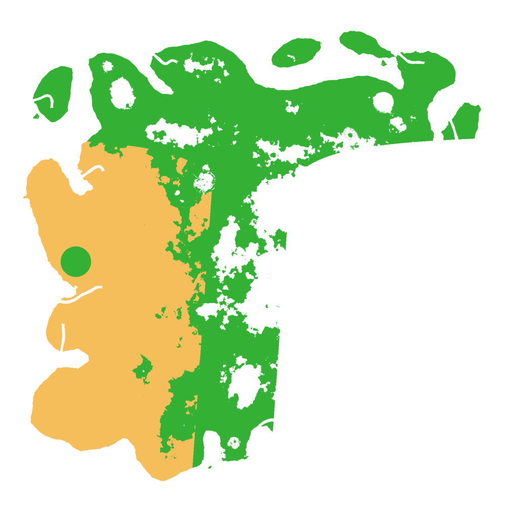 Biome Rust Map: Procedural Map, Size: 4500, Seed: 953