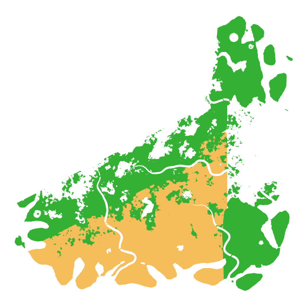 Biome Rust Map: Procedural Map, Size: 6000, Seed: 419563479