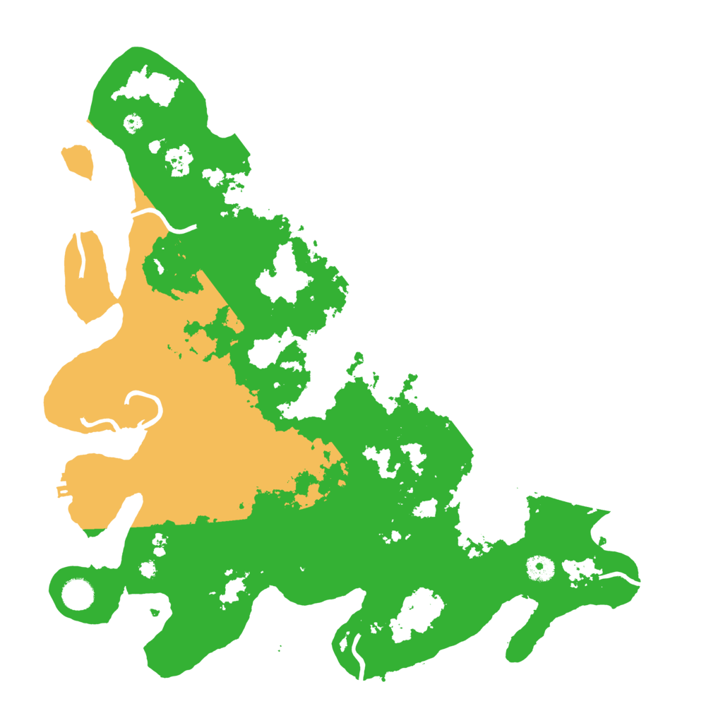 Biome Rust Map: Procedural Map, Size: 4000, Seed: 9757