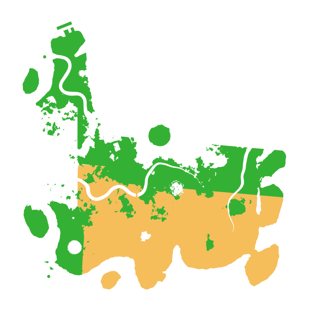 Biome Rust Map: Procedural Map, Size: 4000, Seed: 1381350000