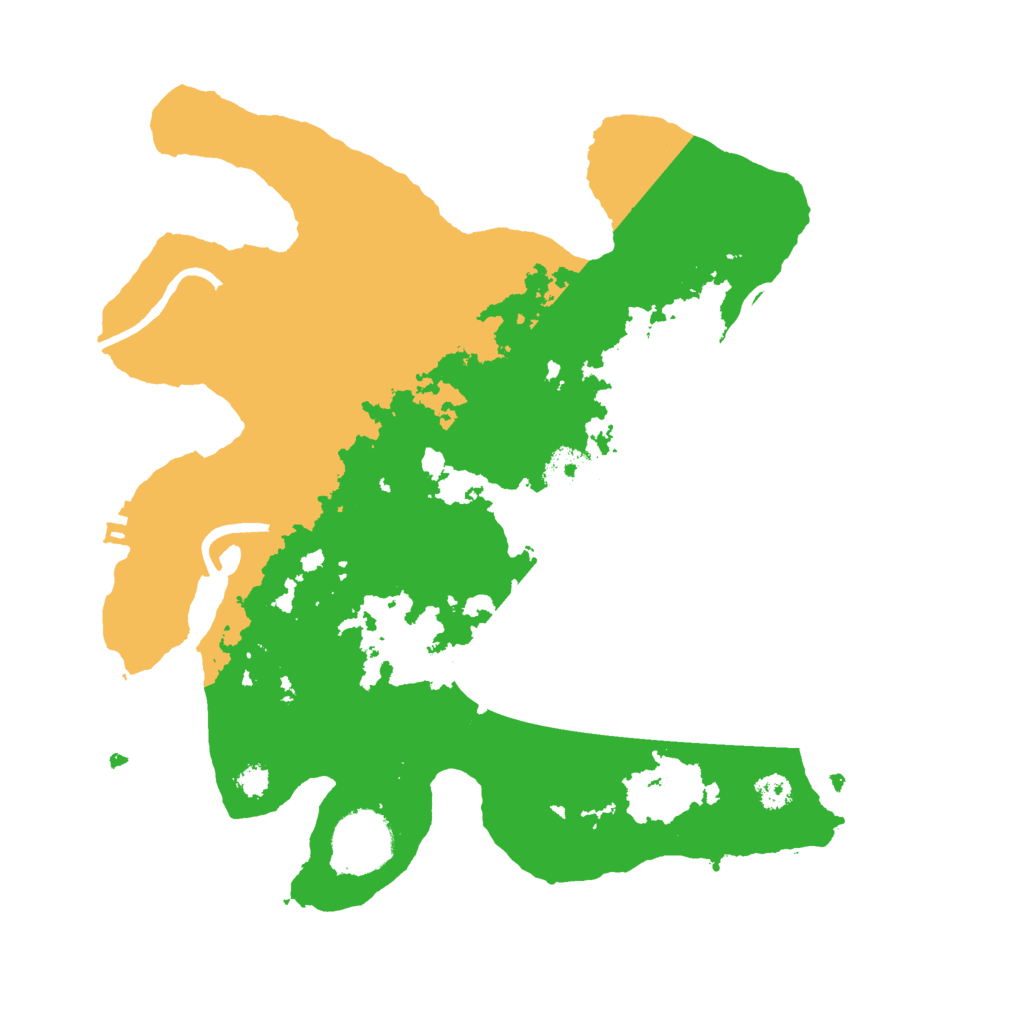 Biome Rust Map: Procedural Map, Size: 3000, Seed: 1924027557