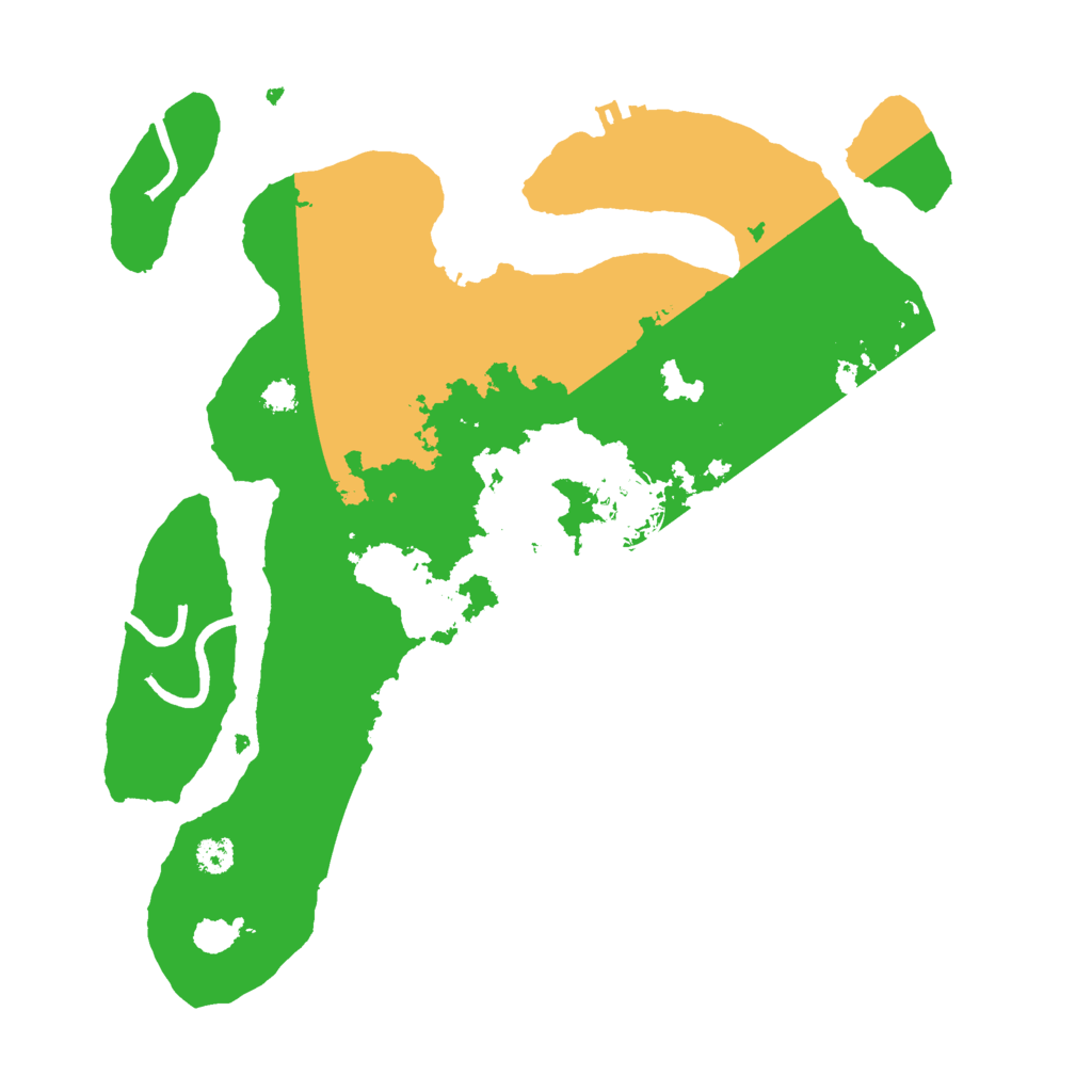 Biome Rust Map: Procedural Map, Size: 3000, Seed: 471963