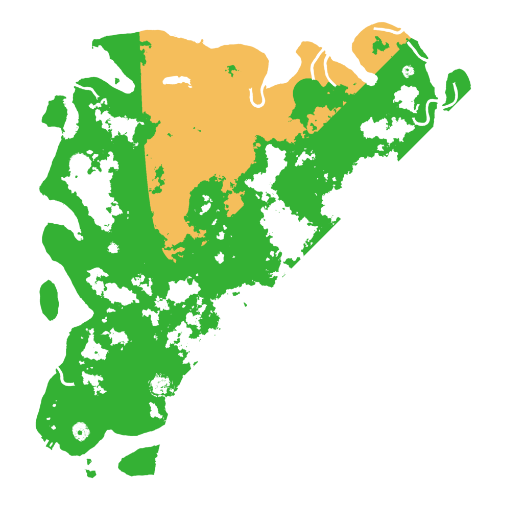 Biome Rust Map: Procedural Map, Size: 4500, Seed: 1992403454
