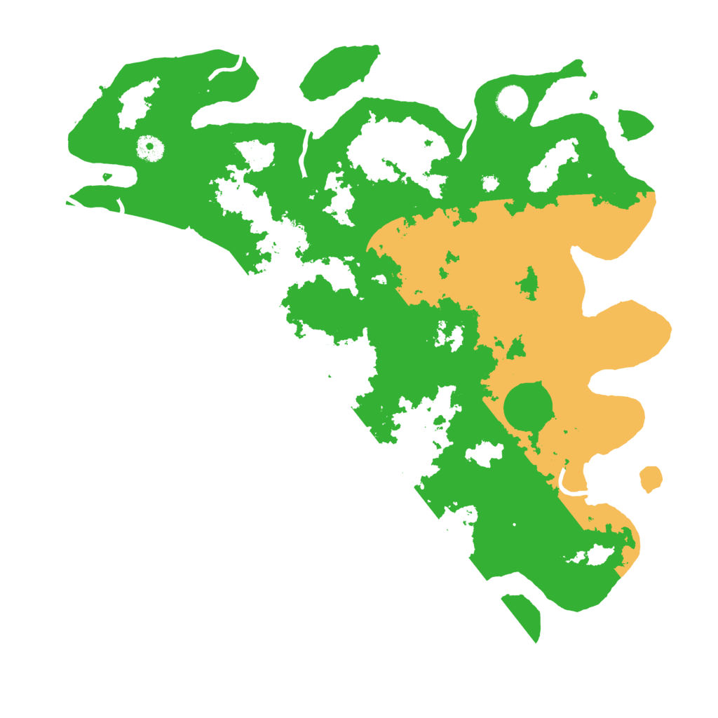 Biome Rust Map: Procedural Map, Size: 4000, Seed: 2023890966
