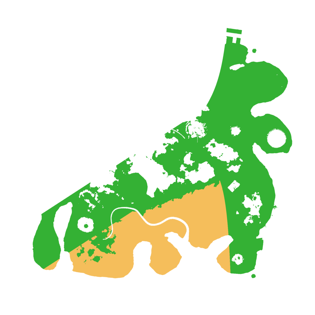 Biome Rust Map: Procedural Map, Size: 3000, Seed: 1558058632