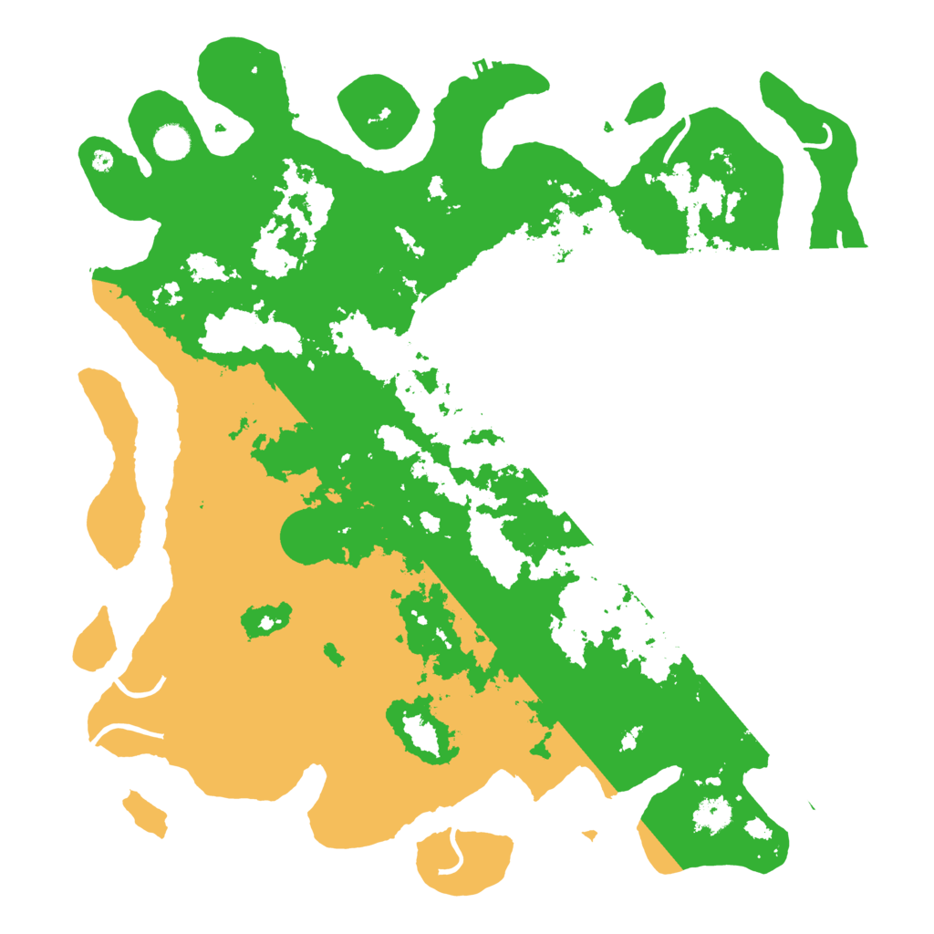 Biome Rust Map: Procedural Map, Size: 4500, Seed: 5464312