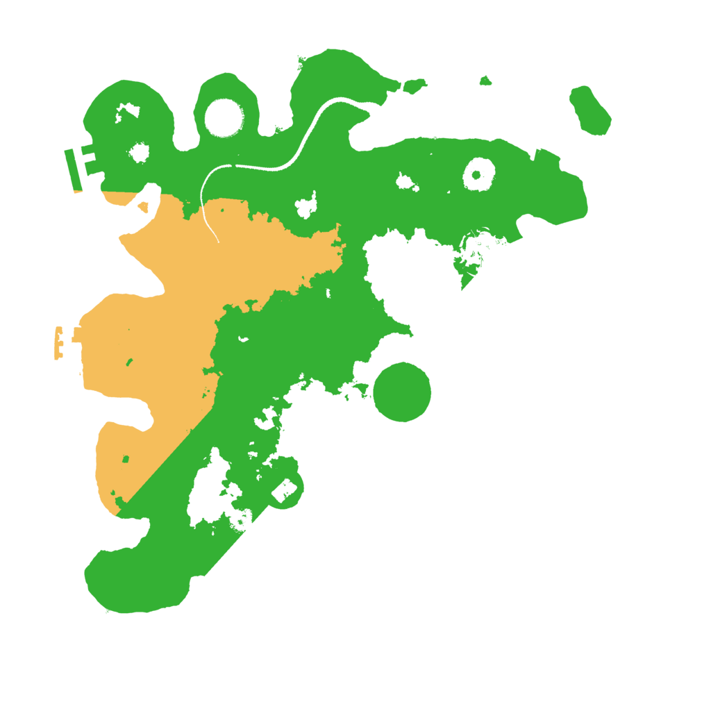 Biome Rust Map: Procedural Map, Size: 3250, Seed: 698807813