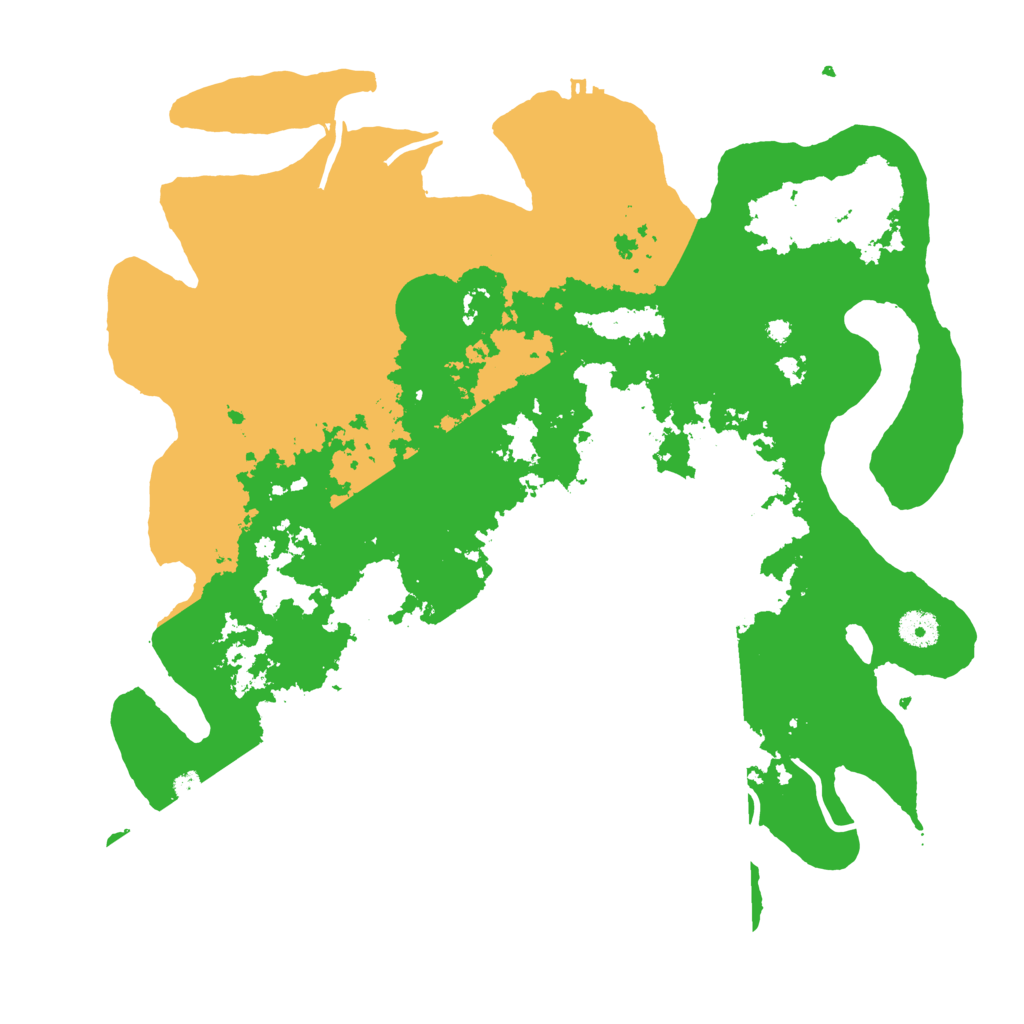 Biome Rust Map: Procedural Map, Size: 4000, Seed: 15736