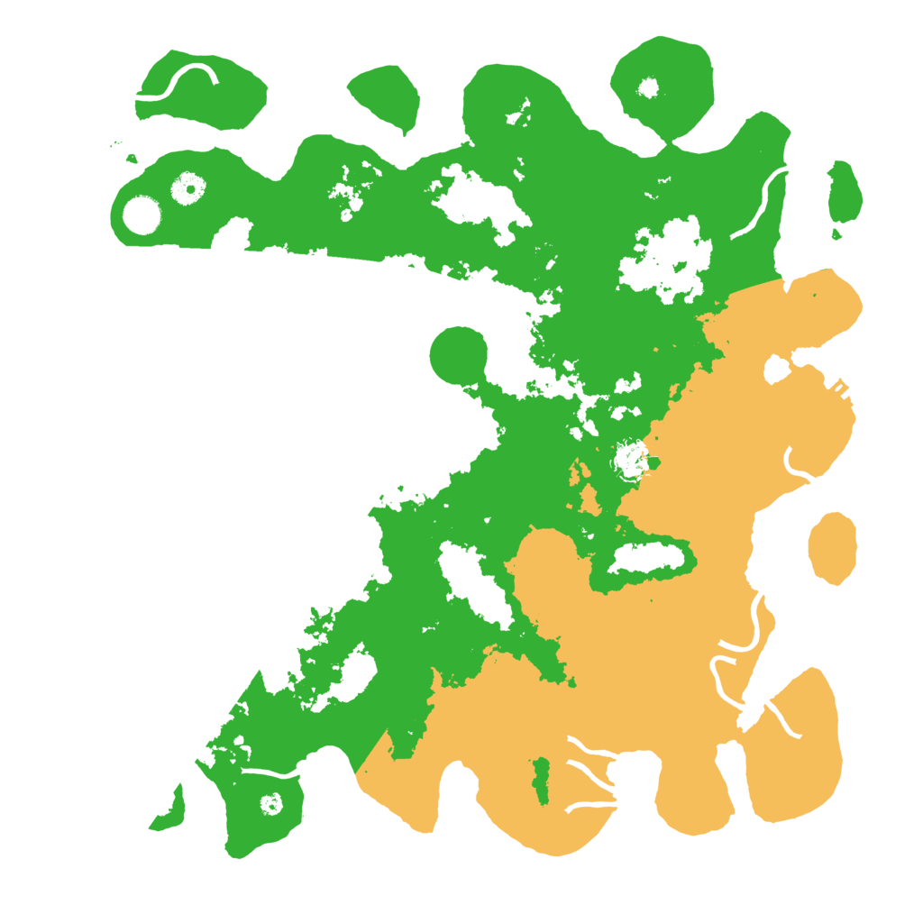 Biome Rust Map: Procedural Map, Size: 4250, Seed: 774282859