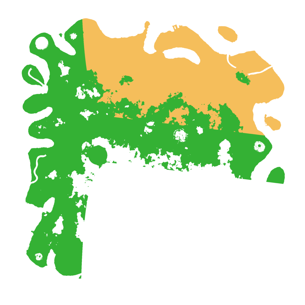 Biome Rust Map: Procedural Map, Size: 4250, Seed: 1340011133