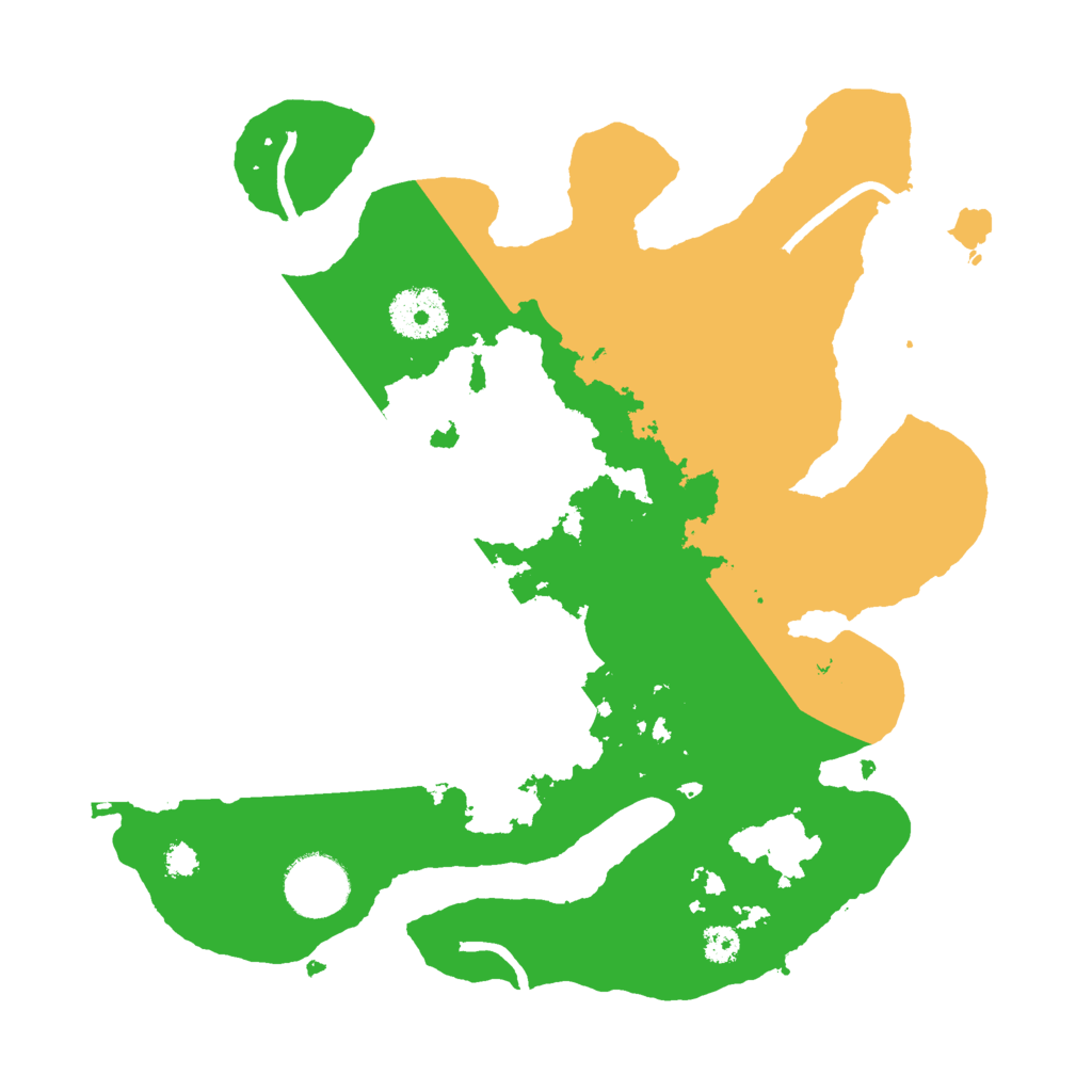 Biome Rust Map: Procedural Map, Size: 3000, Seed: 90800674