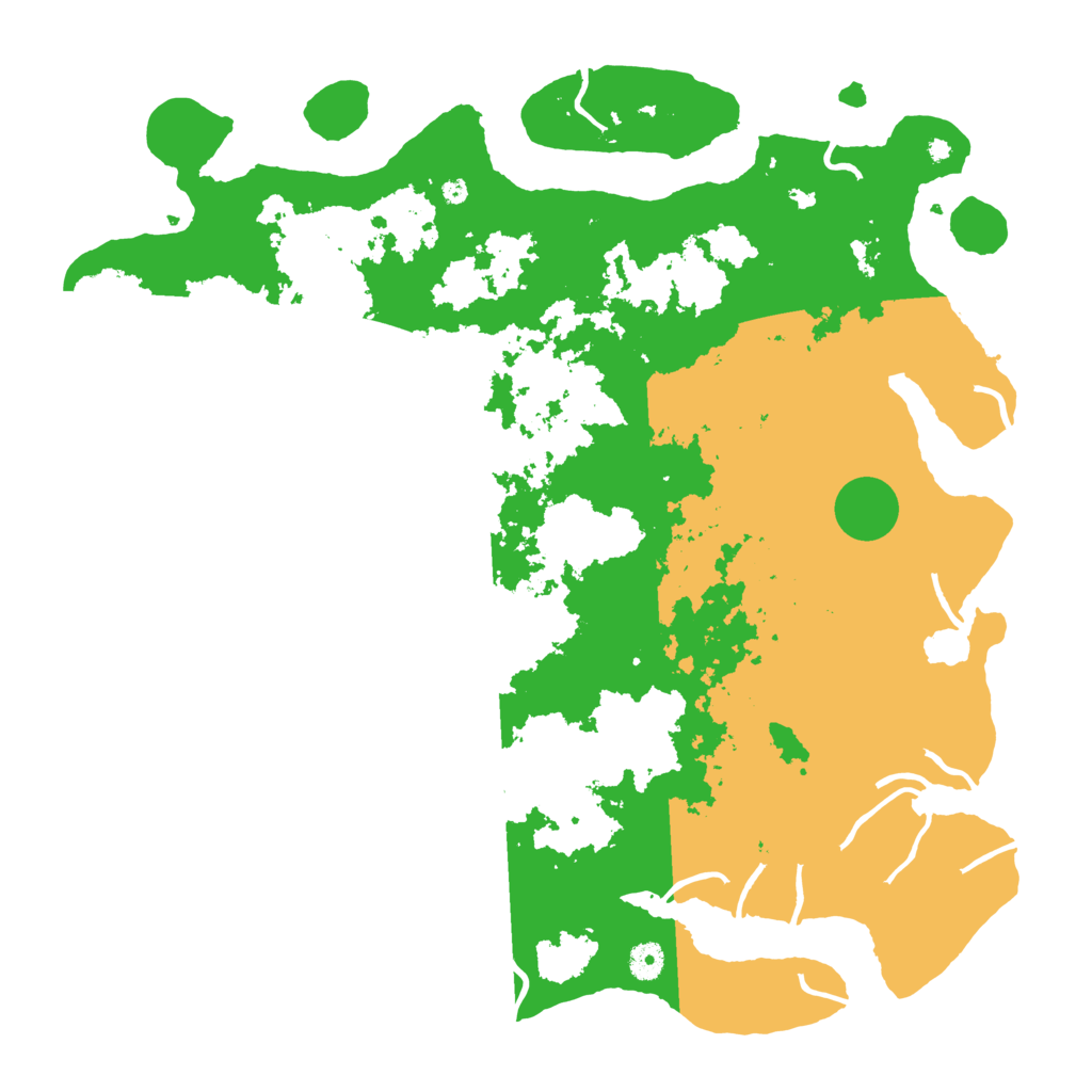 Biome Rust Map: Procedural Map, Size: 4500, Seed: 1115567768