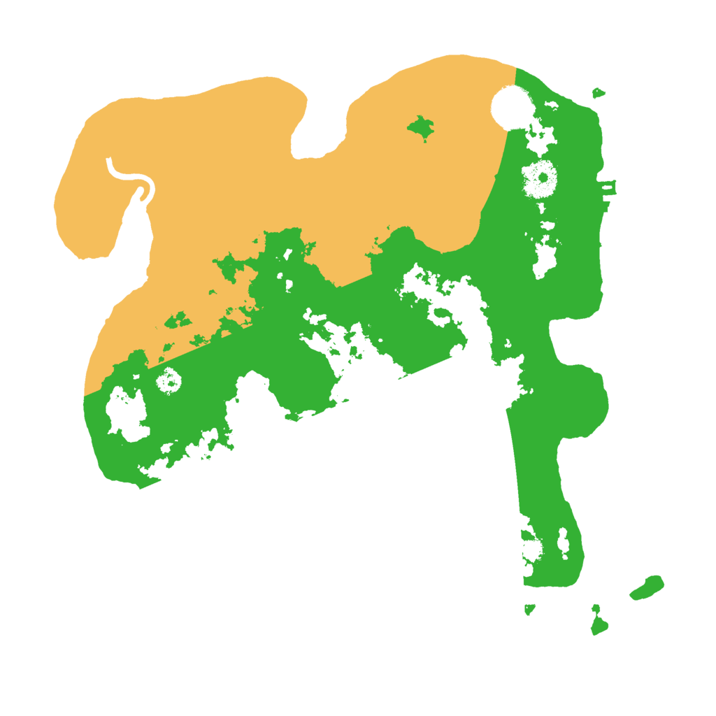 Biome Rust Map: Procedural Map, Size: 3000, Seed: 918732110