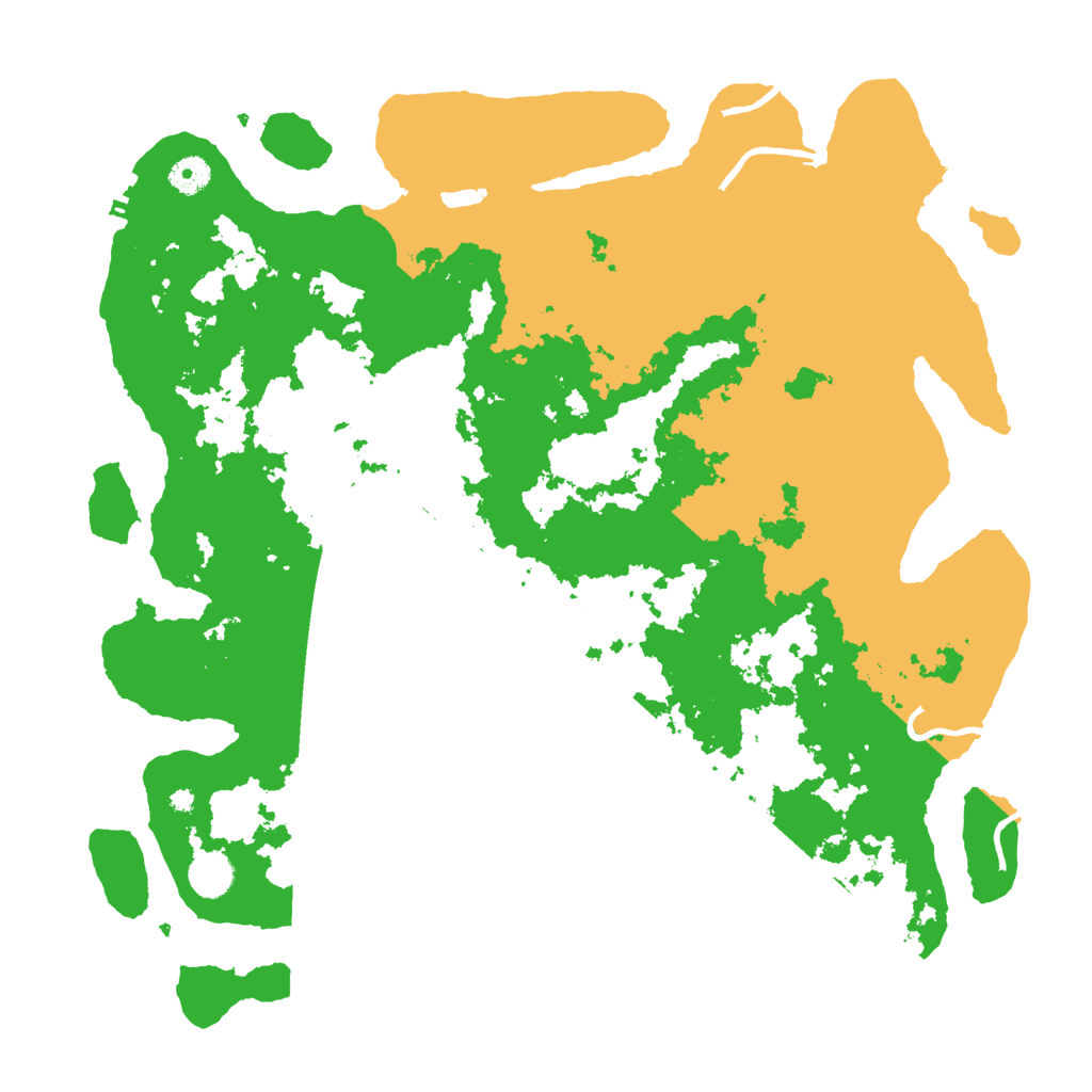 Biome Rust Map: Procedural Map, Size: 4250, Seed: 1105768517