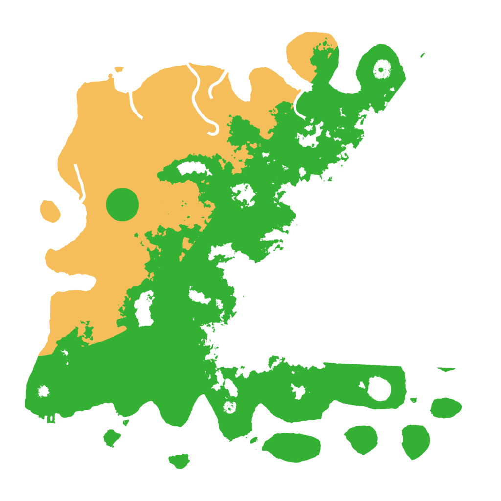 Biome Rust Map: Procedural Map, Size: 4000, Seed: 1688461758