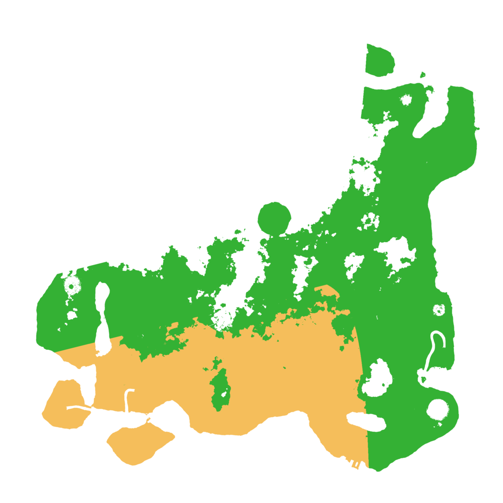 Biome Rust Map: Procedural Map, Size: 4250, Seed: 23985711