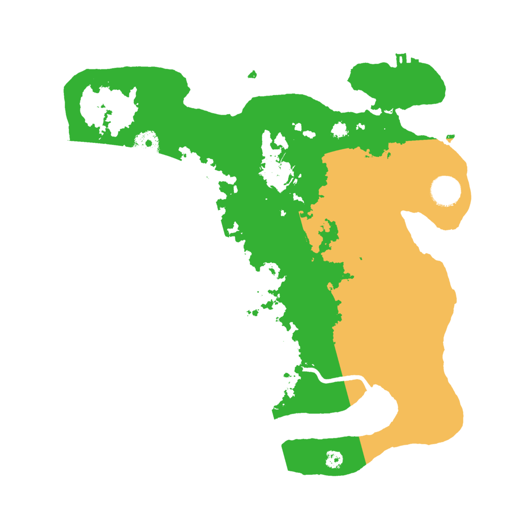 Biome Rust Map: Procedural Map, Size: 3000, Seed: 2006536842