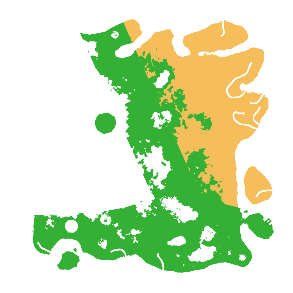 Biome Rust Map: Procedural Map, Size: 4000, Seed: 524