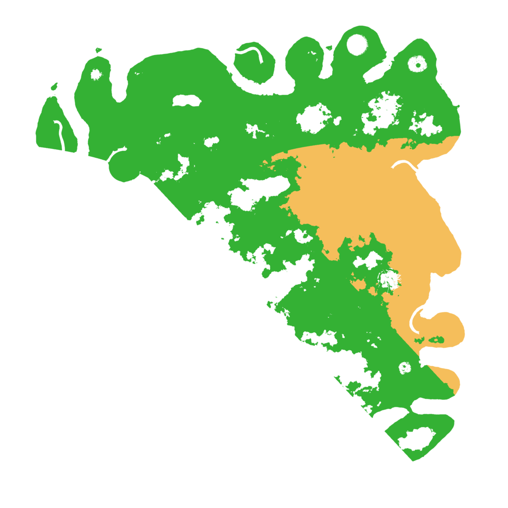 Biome Rust Map: Procedural Map, Size: 4350, Seed: 365836865