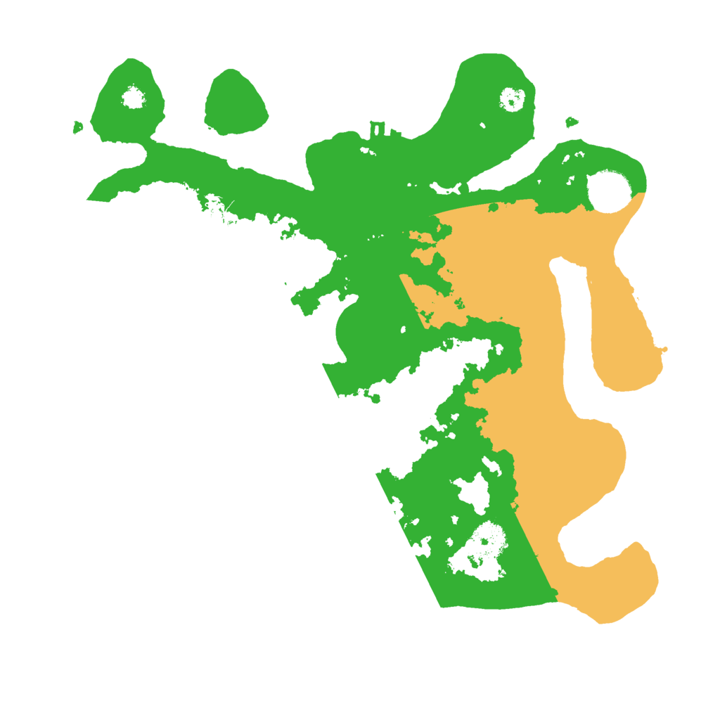 Biome Rust Map: Procedural Map, Size: 3000, Seed: 497324795