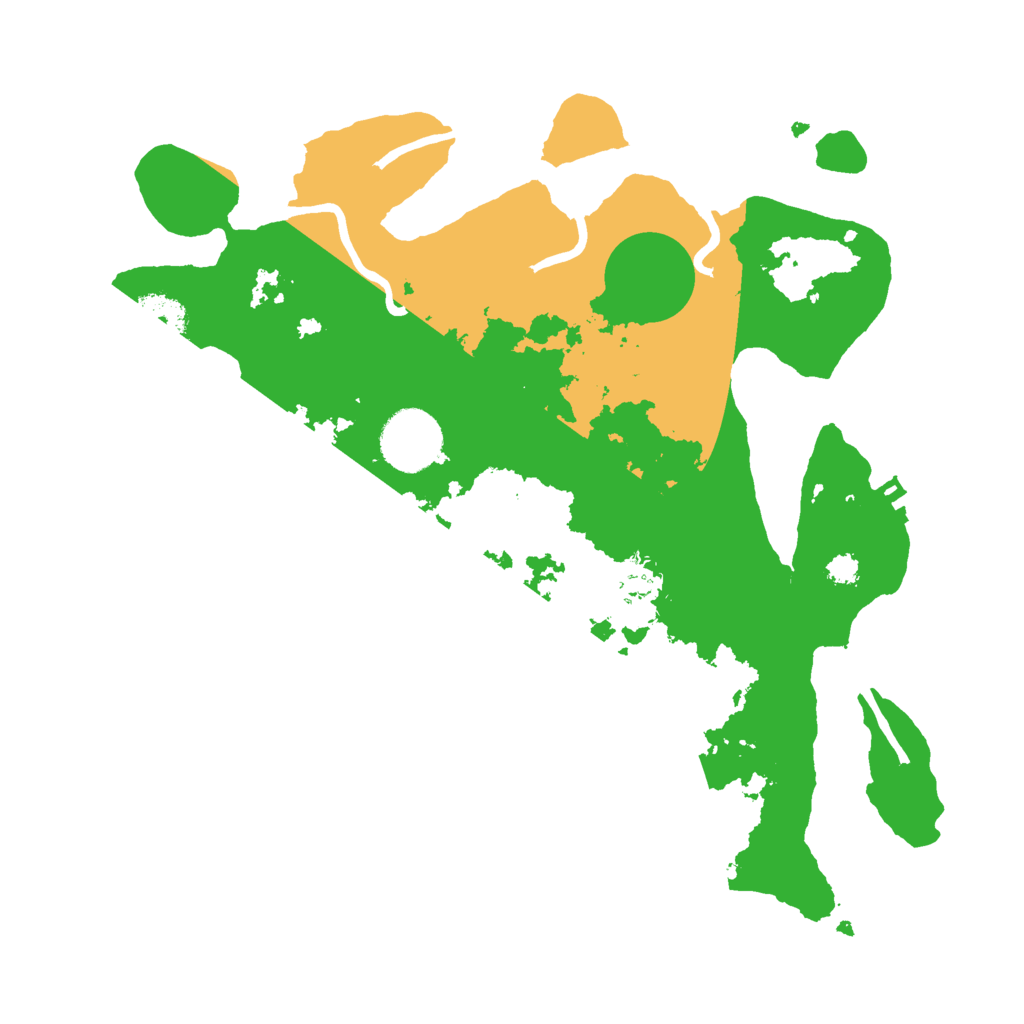 Biome Rust Map: Procedural Map, Size: 3000, Seed: 1682071648