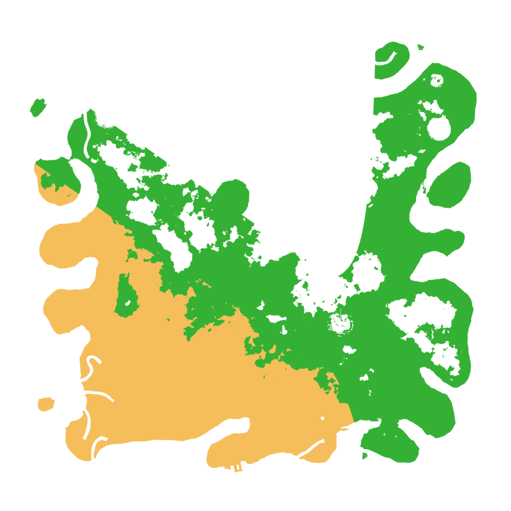 Biome Rust Map: Procedural Map, Size: 4000, Seed: 732797